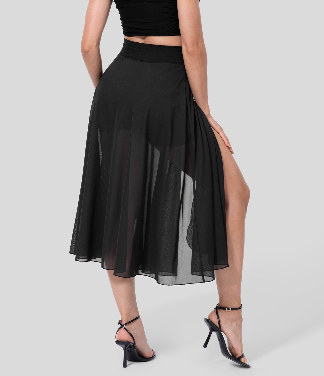 Laura | Hoog getailleerde 2-in-1 Rok