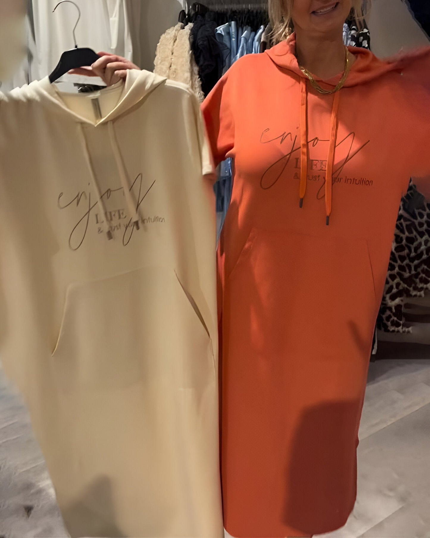 Maria™ | Casual Hoodie Jurk