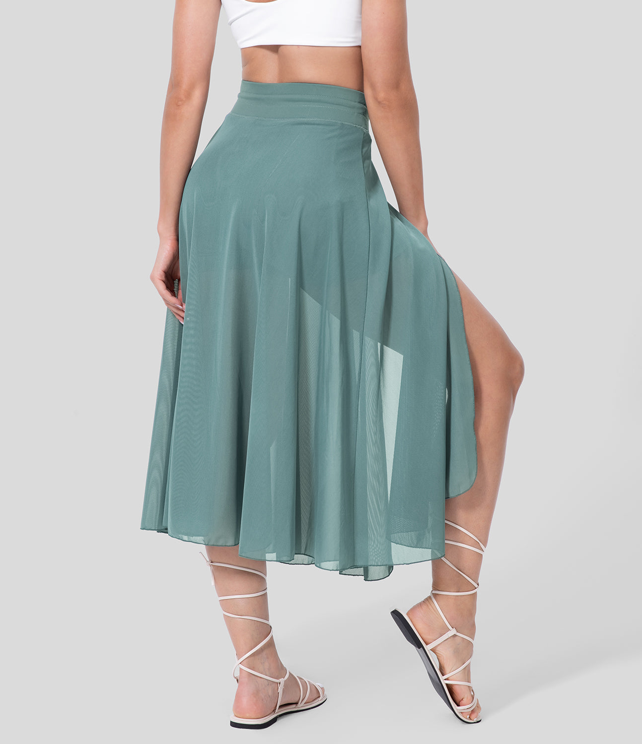 Laura | Hoog getailleerde 2-in-1 Rok
