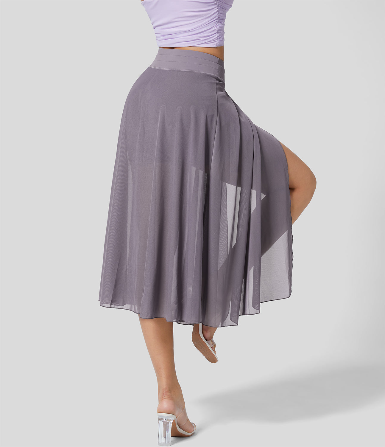 Laura | Hoog getailleerde 2-in-1 Rok