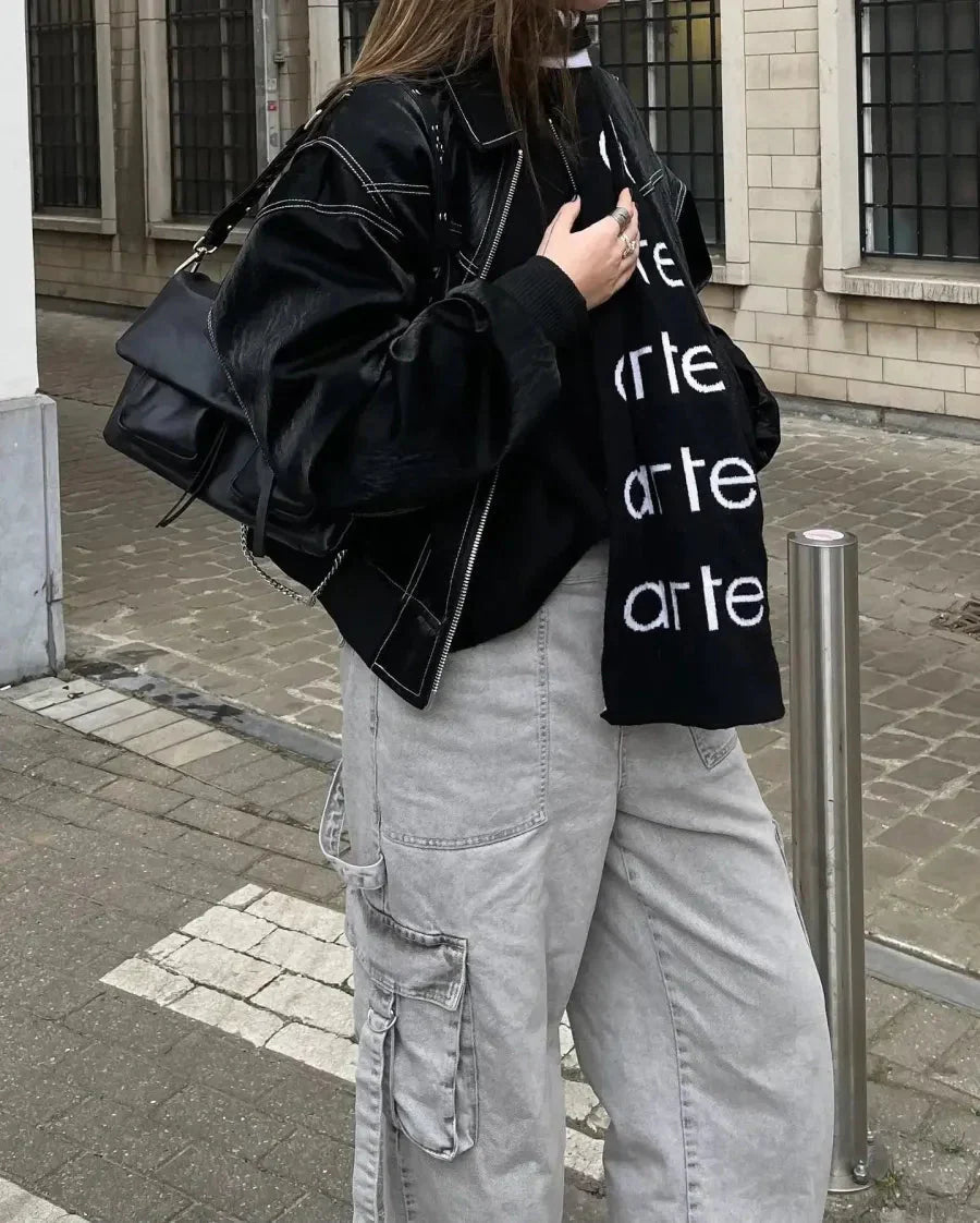 Rosie - Rode Leren Jas