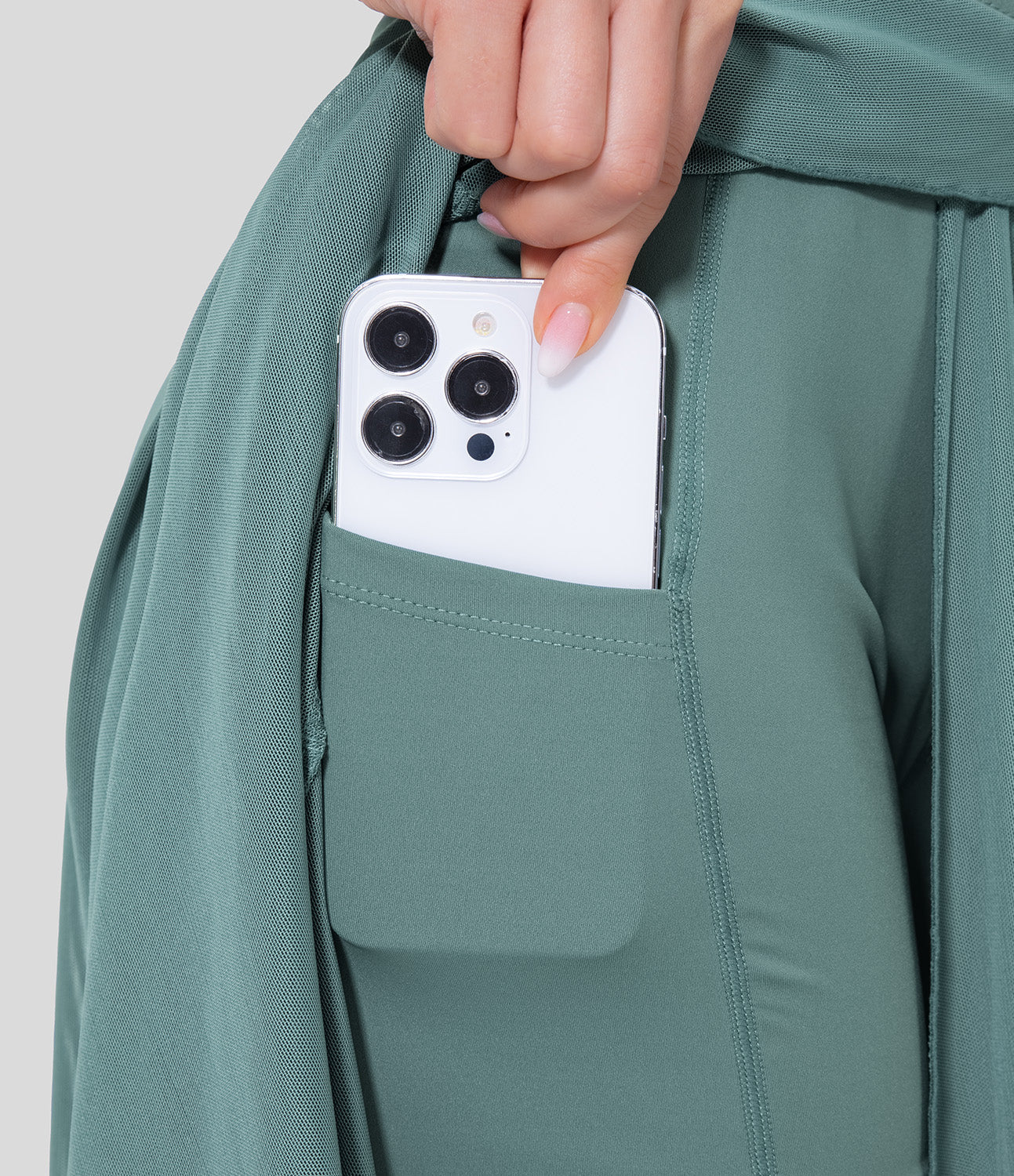 Laura | Hoog getailleerde 2-in-1 Rok