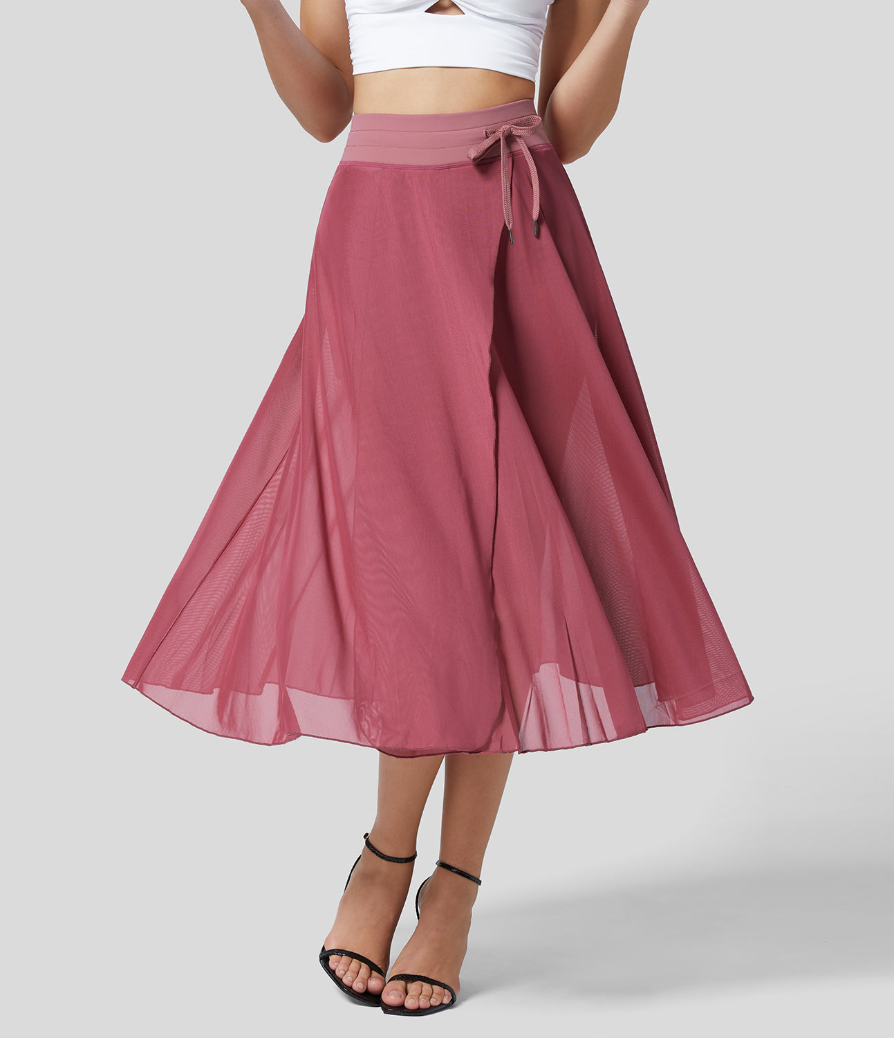 Laura | Hoog getailleerde 2-in-1 Rok