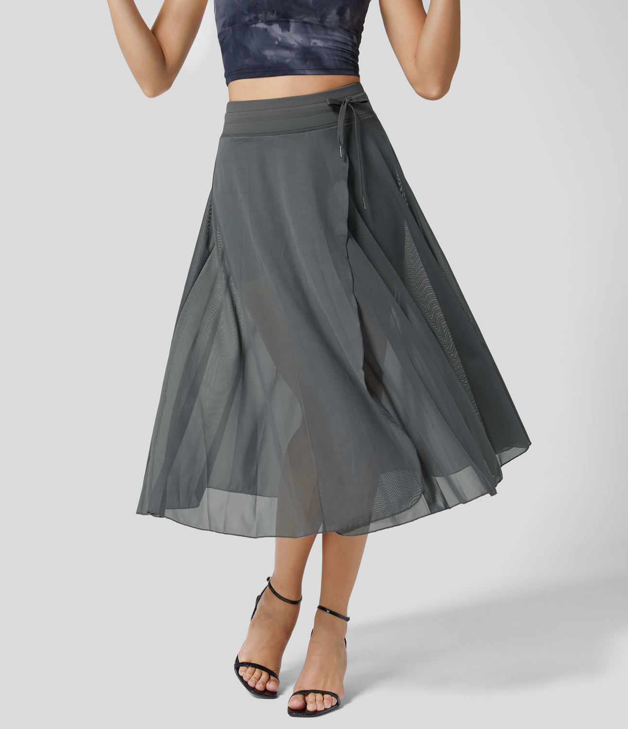 Laura | Hoog getailleerde 2-in-1 Rok