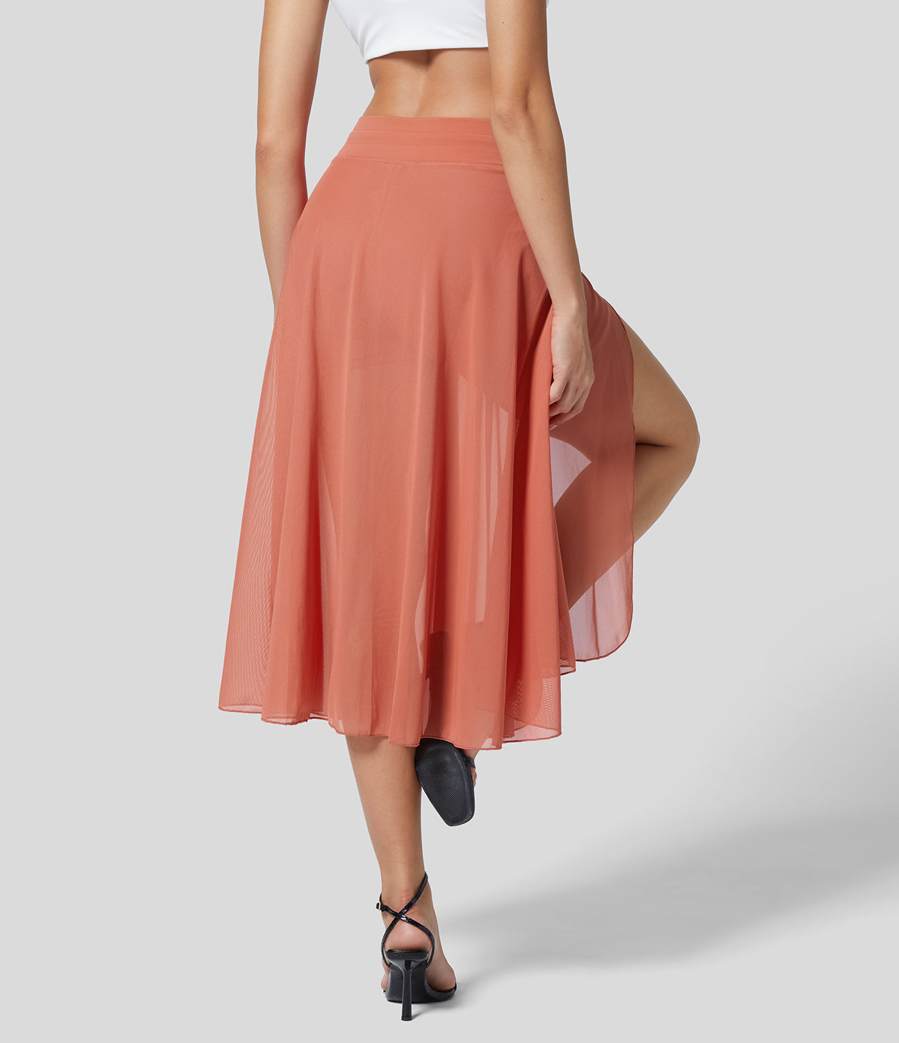 Laura | Hoog getailleerde 2-in-1 Rok