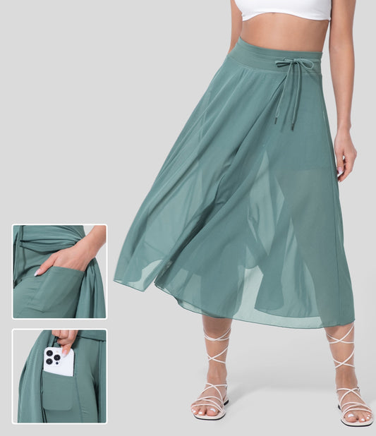 Laura | Hoog getailleerde 2-in-1 Rok