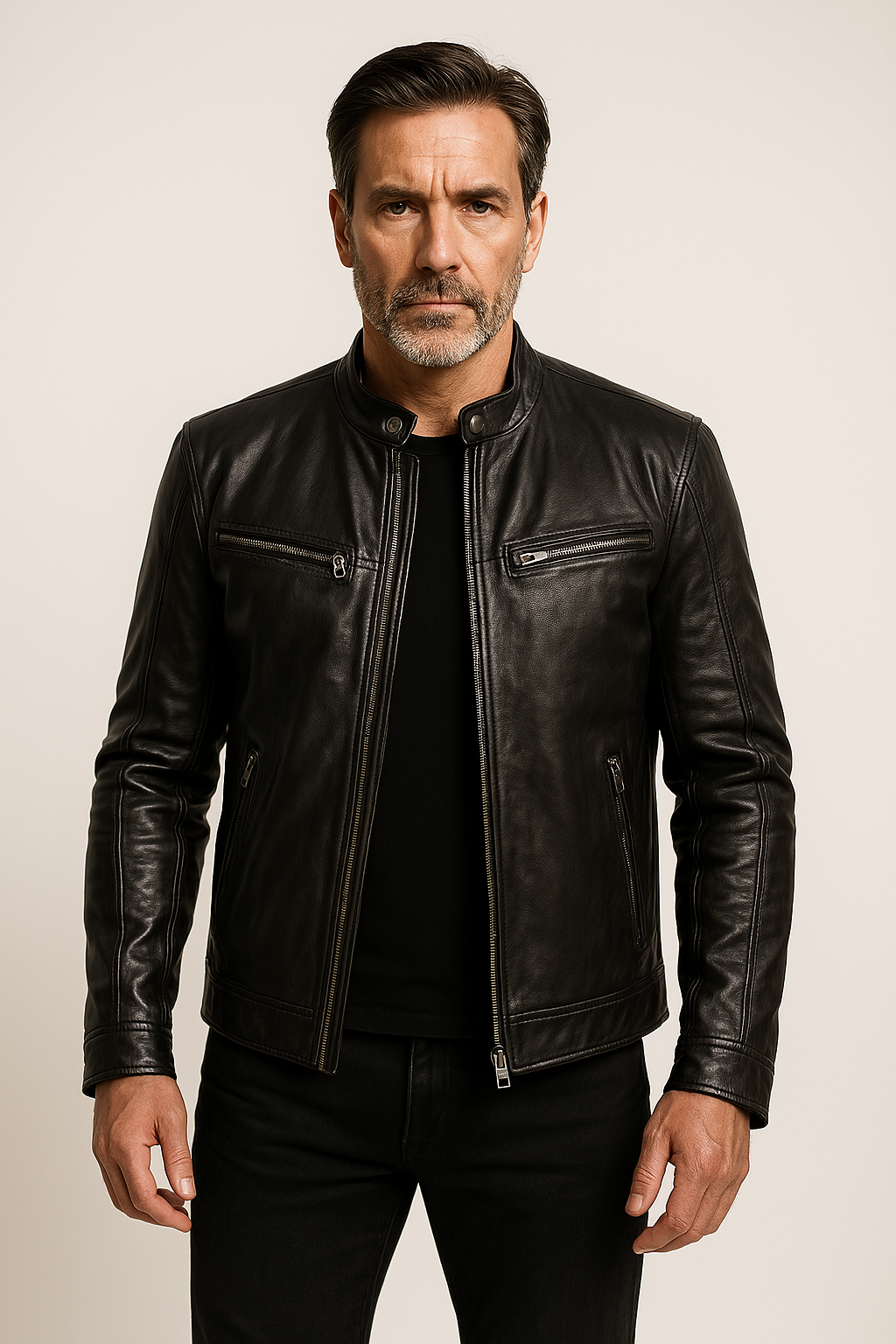 Zarella - Casual Leren Jack