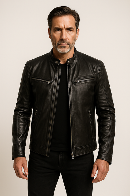 Zarella - Casual Leren Jack